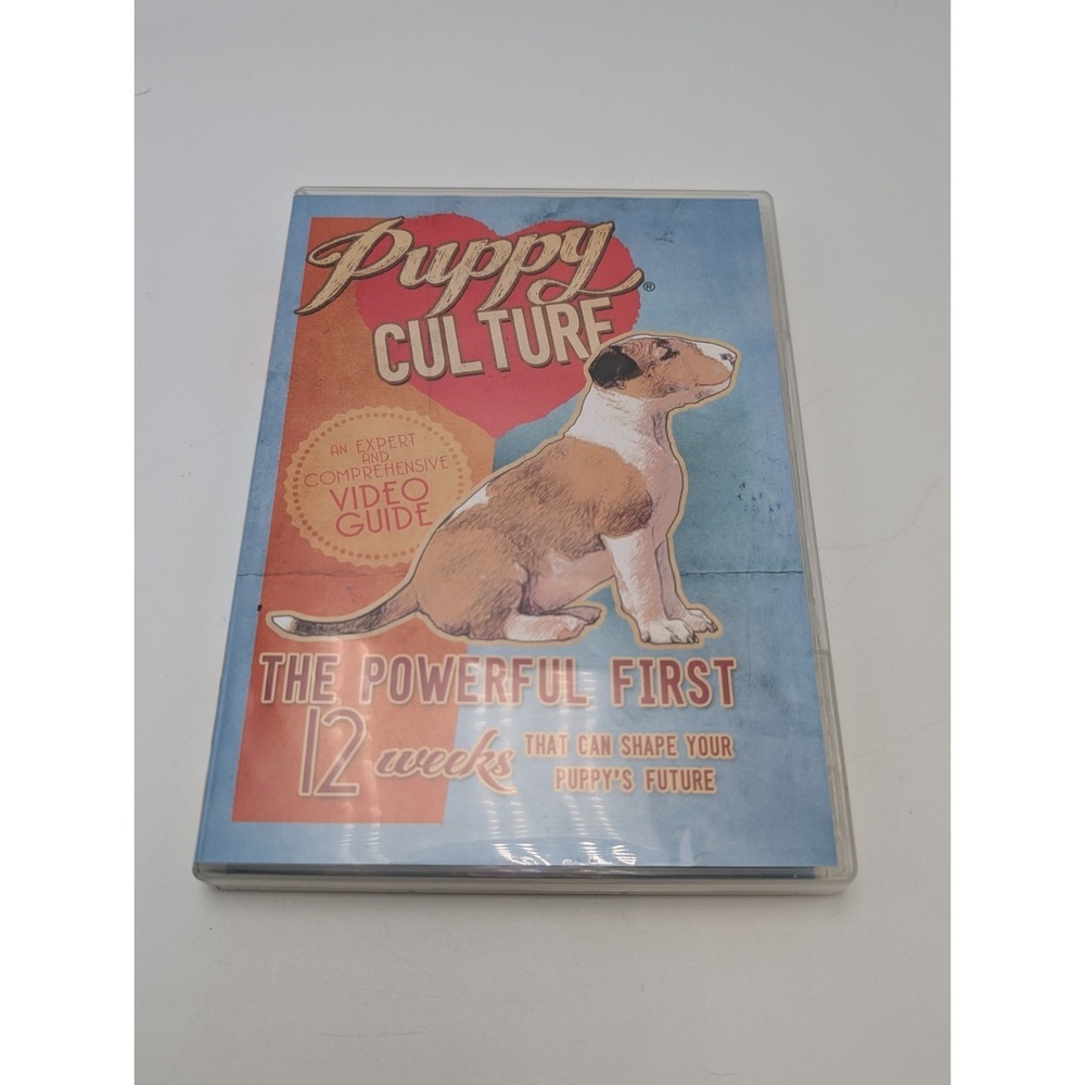Jane Killion's Puppy Culture - The Powerful‎ First 12 Weeks (4-Disc Set, DVD)